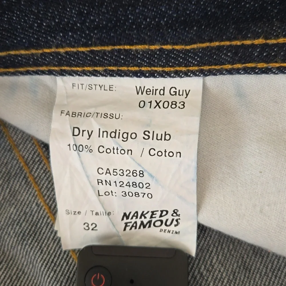 Naked and Famous jeans 32x30 - Picture 2 of 8